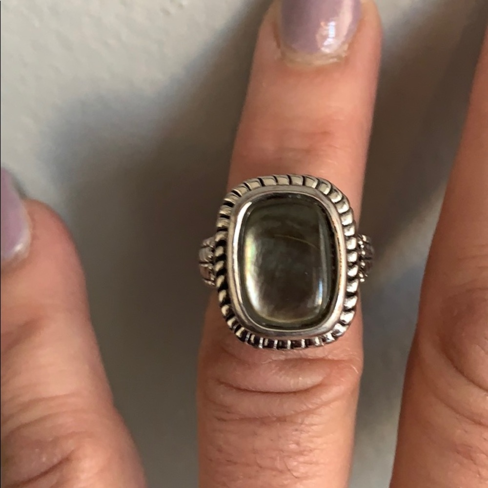 🎟🎟SilverTone Ring - Picture 1 of 3